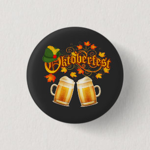 Oktoberfest Beer Button