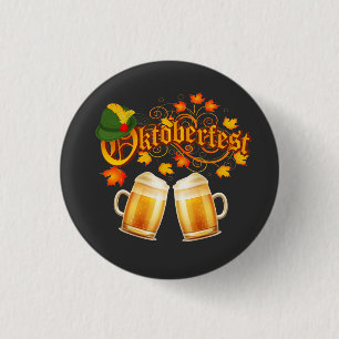 Oktoberfest Bier  Button