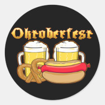 Oktoberfest Bierbratwurst Bretzel