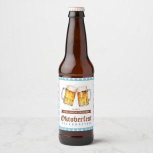 Oktoberfest-Biere Geburtstagsparty Bierflaschenetikett