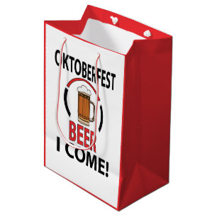 Oktoberfest Bierfest Falknerei - Falconeria Locarn Mittlere Geschenktüte