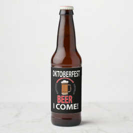 Oktoberfest Bierfest Party Oktoberfest Bierflaschenetikett