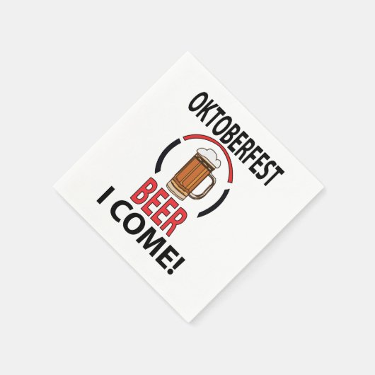 Oktoberfest Bierfest Party Oktoberfest Serviette (Ecke)