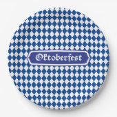 OKTOBERFEST Bierfestival Dekoration Bayerische Fla Pappteller (Vorderseite)