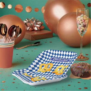 OKTOBERFEST Bierfestival Dekoration Bayerische Fla Pappteller