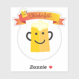 OKTOBERFEST Bierfestival Dekoration Feuerwerke Aufkleber