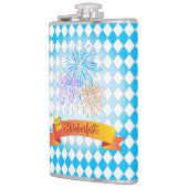 OKTOBERFEST Bierfestival Dekoration Flachmann (Links)