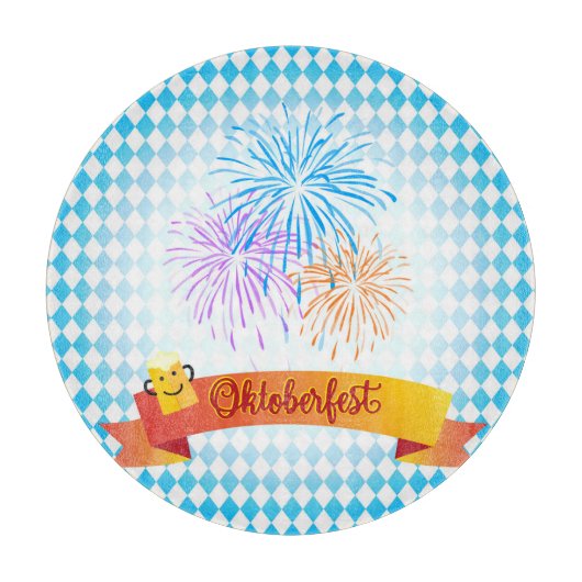 OKTOBERFEST Bierfestival Dekoration Schneidebrett (Vorderseite)