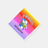 OKTOBERFEST | Bierkäse | PROST Paper Serviette (Ecke)