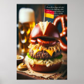 Oktoberfest-Burgerfest 24x36 Poster (Vorne)