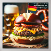 Oktoberfest-Burgerfest Poster (Vorne)
