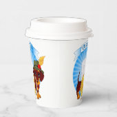 Oktoberfest-Dackel Pappbecher (Rechts)