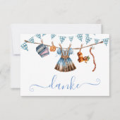 Oktoberfest Danke für Ihre Dankbarkeit Einladung (Vorderseite)