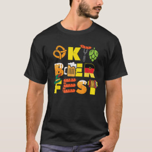 Oktoberfest Deutsche Dinge Niedlich Bayerisches Fe T-Shirt