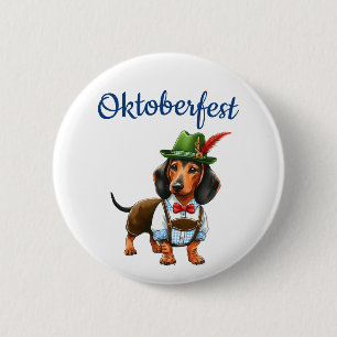 Oktoberfest Deutscher Wiener Button