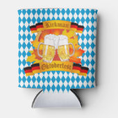 Oktoberfest Deutsches Bier Festival mit Ihrem Dosenkühler (Vorderseite)