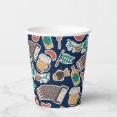 Oktoberfest - Deutsches Bierfestival Pappbecher (Vorderseite)