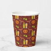 Oktoberfest - Deutsches Bierfestival Pappbecher (Links)