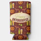 Oktoberfest - Deutsches Bierfestival Selters Dosenkühler (Vorderseite)