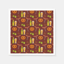 Oktoberfest - Deutsches Bierfestival Serviette