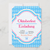 Oktoberfest Einladung (Rückseite)