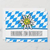 Oktoberfest Einladung (Vorderseite)