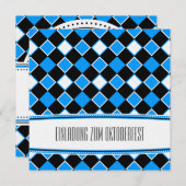 Oktoberfest Einladung (Vorne/Hinten)