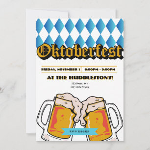 Oktoberfest-Einladung Einladung