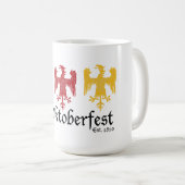 Oktoberfest Est. 1810 Kaffeetasse (VorderseiteRechts)