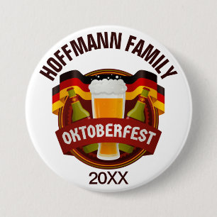 Oktoberfest-Familienfeier Button