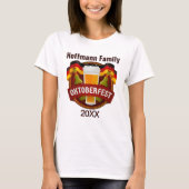 Oktoberfest-Familienfeier T-Shirt (Vorderseite)