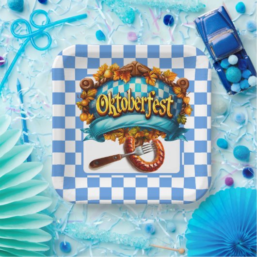 Oktoberfest Feast Pappteller (Party)