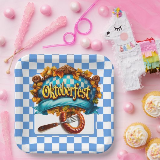 Oktoberfest Feast Pappteller (Party)