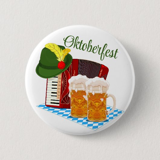 Oktoberfest-Fest Button (Vorderseite)