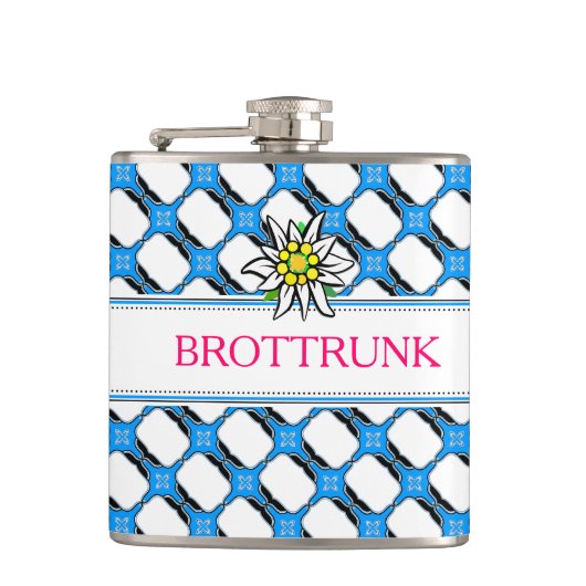 Oktoberfest Flachmann (Vorderseite)