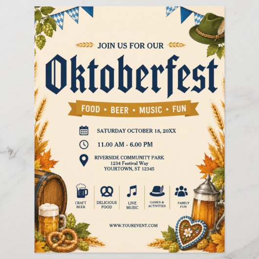 Oktoberfest Flyer (Vorne)