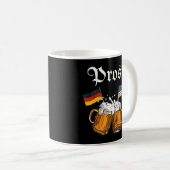 Oktoberfest für die deutsche amerikanische Flagge Kaffeetasse (VorderseiteRechts)