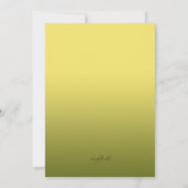 Oktoberfest Heißluft-Ballon-Einladung Einladung (Rückseite)