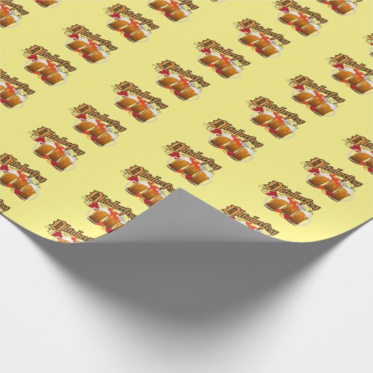 Oktoberfest Herbstbier Geschenkpapier (Ecke)