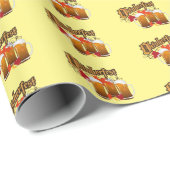 Oktoberfest Herbstbier Geschenkpapier (Rolleneckpunkt)