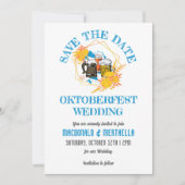 OKTOBERFEST Hochzeit Save The Date (Vorderseite)