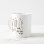 Oktoberfest ist hier kaffeetasse (Vorderseite Links)