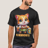 Oktoberfest Kat Prost! T-Shirt (Vorderseite)