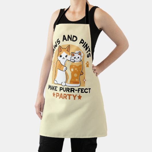 Oktoberfest Katzenpfeifen und Party Schürze (InSitu)