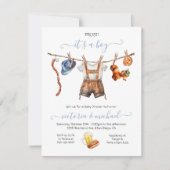 Oktoberfest Kinderdusche Einladung (Vorderseite)