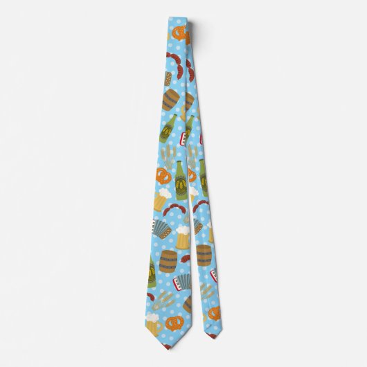 Oktoberfest Küche Krawatte (Vorderseite)