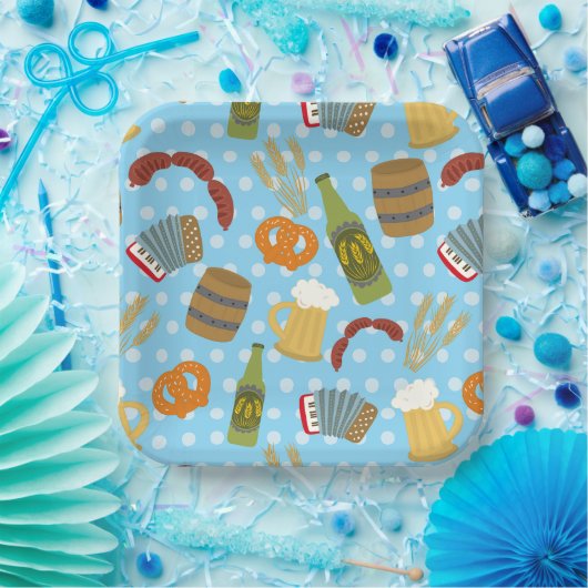 Oktoberfest Küche Pappteller (Party)