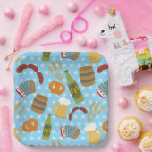 Oktoberfest Küche Pappteller (Party)