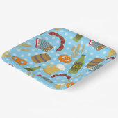 Oktoberfest Küche Pappteller (Gewinkelt)