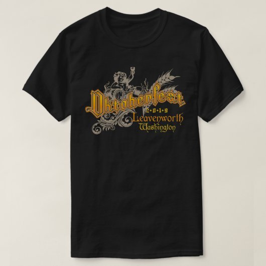 Oktoberfest Leavenworth Washington Beer Lovers Sou T-Shirt (Design vorne)